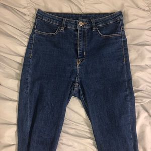 H&M Divided High Waist Jeans